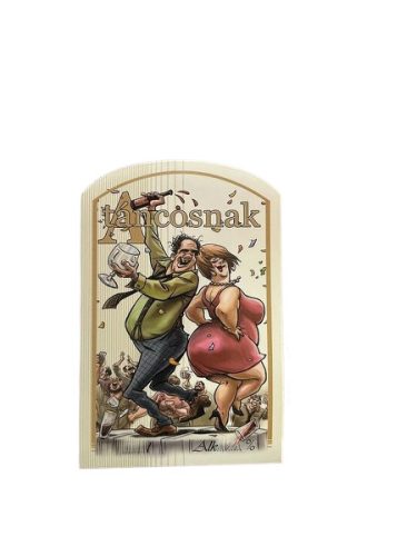 Címke pálinkás 10 db-os (íves) Táncosnak