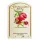 Etikett Brandy 10 Stück (gebogen) Granatapfel