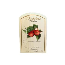 Pálinkás címke íves 10 db-os - Vadalma