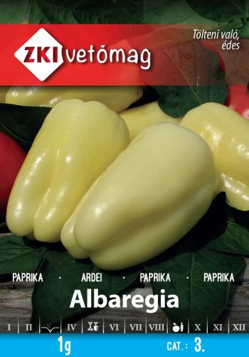 Vetőmag ZKI 3. kategória Paprika/ Albaregia