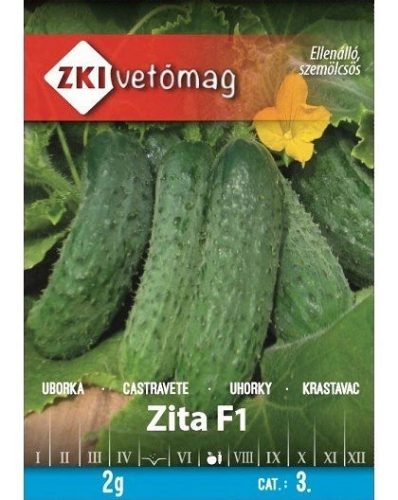 Vetőmag ZKI 3. kategória Uborka/ Zita F1