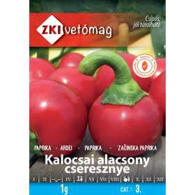   Vetőmag ZKI 3. kategória Paprika/ Kalocsai alacsony cseresznye