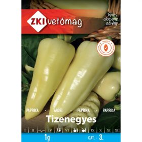 Vetőmag ZKI 3. kategória Paprika/ Tizenegyes