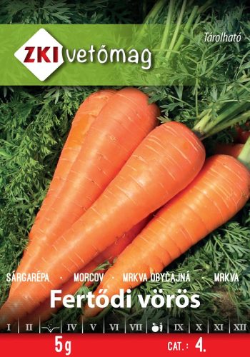 Vetőmag ZKI 4. kategória Répa/ Fertődi vörös