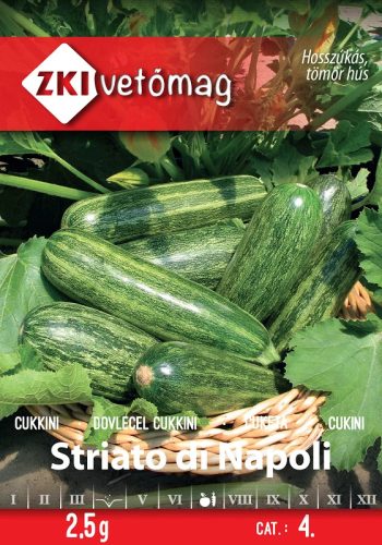 Vetőmag ZKI 4. kategória Cukkini/ Striato di Napoli