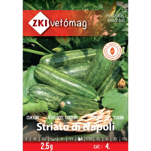 Sămânță ZKI categoria 4 Dovlecel/ Striato di Napoli