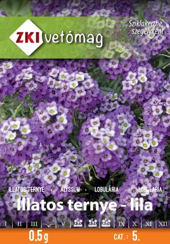 Vetőmag ZKI 5. kategória Illatos ternye-lila