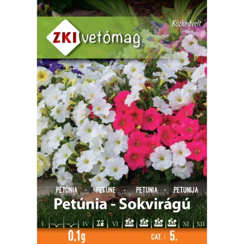 Saatgut ZKI Kategorie 5 Petunnia-Sockenblume