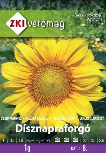 Vetőmag ZKI 6. kategória Dísznapraforgó