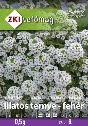 Vetőmag ZKI 6. kategória Illatos ternye-fehér