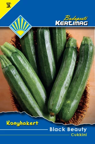 Seed Budapest Garden Seed 3. Kategorie - Schwarze Schönheit Zucchini