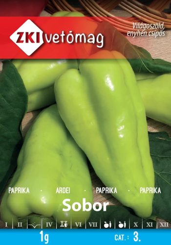 Vetőmag ZKI 3. kategória Paprika/ Sobor