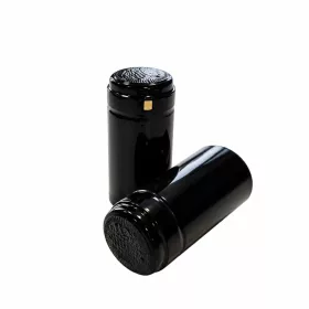 Kapsel schwarz glänzend 31*65 mm RV