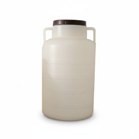   Bačva plastična 60 litara s poklopcem na zavrtanje i ušicama, bijela 1,33 kg