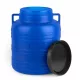 Kunststofffass 30 Liter mit Laschenschraubverschluss blau 0,68 kg