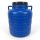 Bačva plastična 5 litara s poklopcem na zavrtanje s ušicama plava 0,17 kg