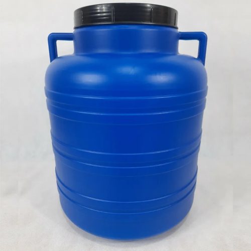 Hordó műanyag   5 literes füles csavaros tetővel kék 0,17 kg