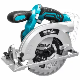   Dedra akkumulátoros körfűrész 18 V 165 mm akku és töltő nélkül (DED7064)