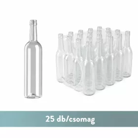   BP Bordolese Castle F színtelen BVS 0.75 liter 319 mm - (25db/csomag)