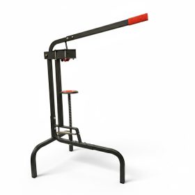 Suport de șampanie cu tirbușon, roșu (17727)