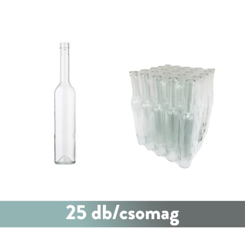 BP Bordói svéd színtelen dugós 0.5 liter (25db/csomag)