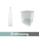 BP Bordo Schwedischer farbloser Korken 0,5 Liter (25 St./Packung)