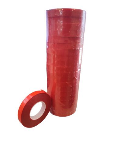 Kötözőgépszalag PRC piros 25 m-es (0,12mm)