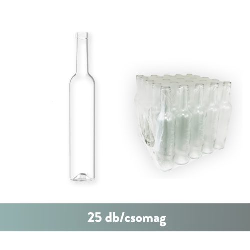 BP Bordolese Futura színtelen OBM dugós 0.5 liter (25db/csomag)