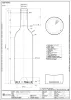 BP Bordolese EURO 21 verde nobile corked 0.75 liter 316 mm (V 8032764) (9076940)