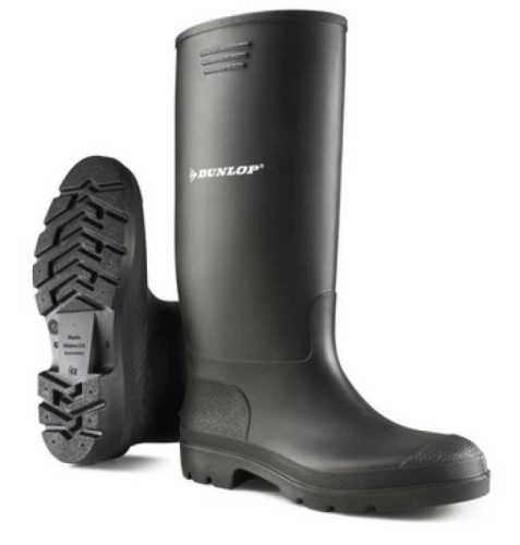 Rubber boots Black acid and alkali resistant Dunlop 45 (GAND95545)