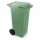 Coș de gunoi 120 litri pe roți Verde