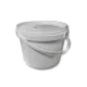Găleată pentru murături 1,2 L transparentă + capac