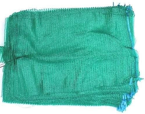 Raschel zsák 40*60 cm /zöld,sárga/