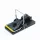 Mouse Catcher Plastic Black Slap (6506)