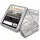 Tarpaulin 5x8m waterproof silver 120 g