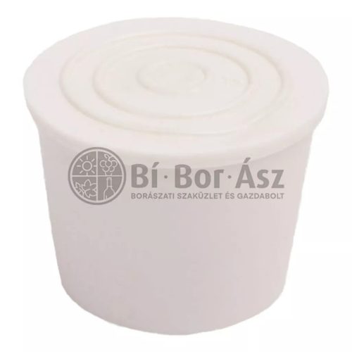 Rubber plug white 1 (10/8*20mm mag.)