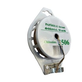 Kötöző natúr papír 50m/tek. 0.095kg vágóval