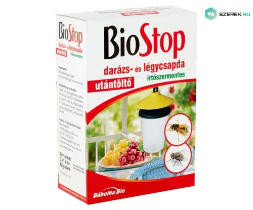 Biostop Darázs-légycsapda ut. 3 db-os