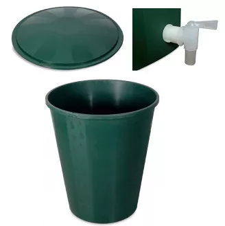 Esővíztároló csappal, fedővel 500 L-es (E150505V)