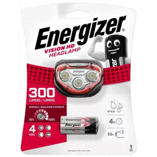 Lámpa,fej, led headlight 300 lumens Energizer