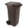 Coș de gunoi 120 litri pe roți Gri