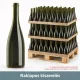 Flute Light pezsgőspalack 0,75 liter, 302 mm, 10 g/l – uvag (V 8025974, 9075865) – 864 db
