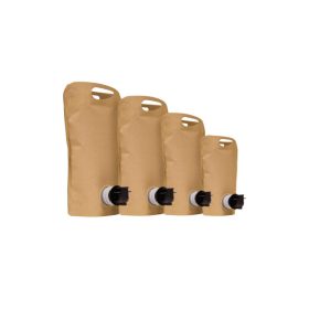 BAG IN BOX hordozható Barna natúr 5L (Stand Up Pouch)