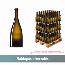   Alienor CH pezsgőspalack 0,75 liter, 300 mm, 13 g/l – uvag (V 8005523, 9012066) – 726 db