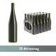 Rajnai Renana borospalack 0,75 liter, 330 mm – uvag – BVS, 25 db/csomag (V 8032234, 9077929)
