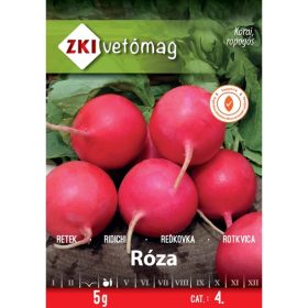 Vetőmag ZKI 4. kategória Retek/ Róza