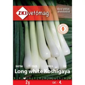 Vetőmag ZKI 4. kategória Hagyma/ Long White Koshigaya