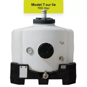   EvoCask lélegzőtartály 700 literes keret nélkül Fehér (Model 7 Sur Lie)