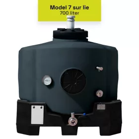   EvoCask lélegzőtartály 700 literes keret nélkül Szürke (Model 7 Sur Lie)