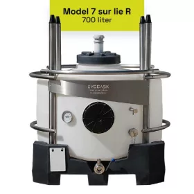   EvoCask lélegzőtartály 700 literes fémkeretes Fehér (Model 7R Sur Lie)
